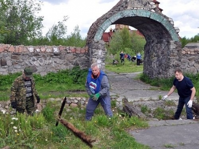 Североморск выходит на генуборку