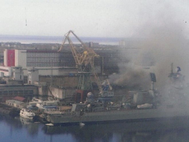 Главком ВМФ о пожаре на АПЛ "Орёл": "Пожар небольшой"