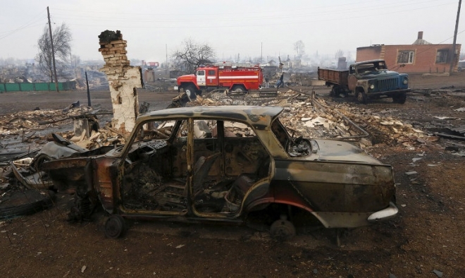 Погорельцы просят помощи у северян