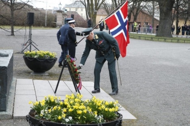 Норвежский король отметил 75-летие начала фашистской агрессии в стране