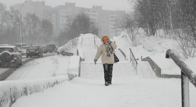 В Мурманской области ожидается снежная и ветреная погода